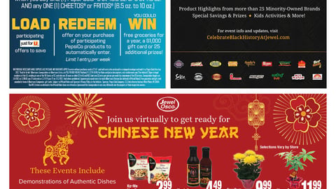 Jewel-Osco PepsiCo/Frito-Lay 'Rush in to Win' Feature